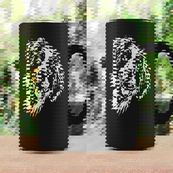 面白いブリタニー スパニエル犬のぞくグラフィック デザイン コーヒーマグ ギフトのアイデア