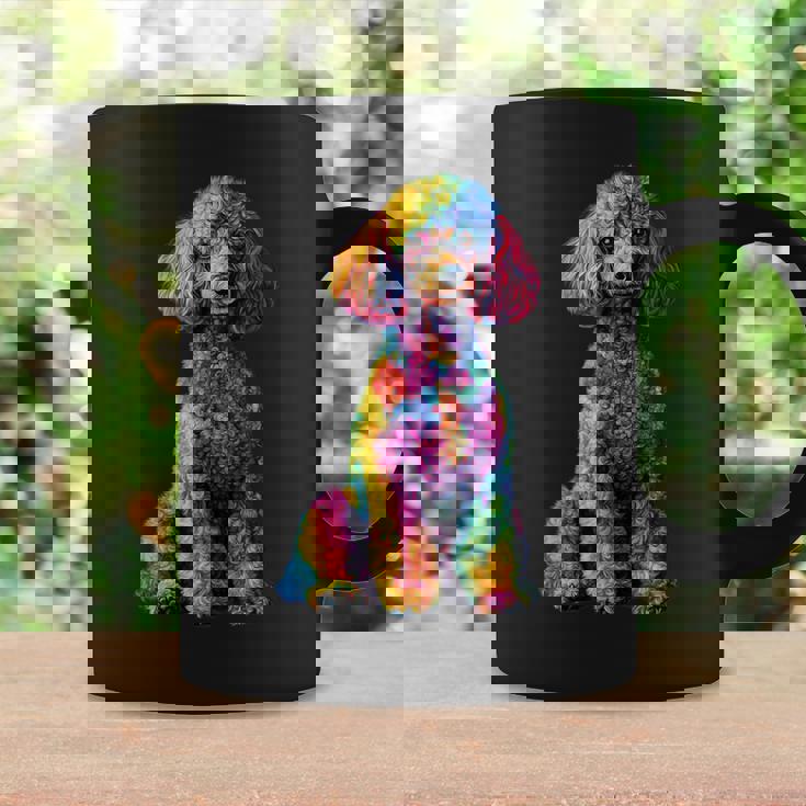 面白いプードル犬 動物愛好家 犬の飼い主 プードル犬 Poodle Animal Lover Dog Owner コーヒーマグ ギフトのアイデア