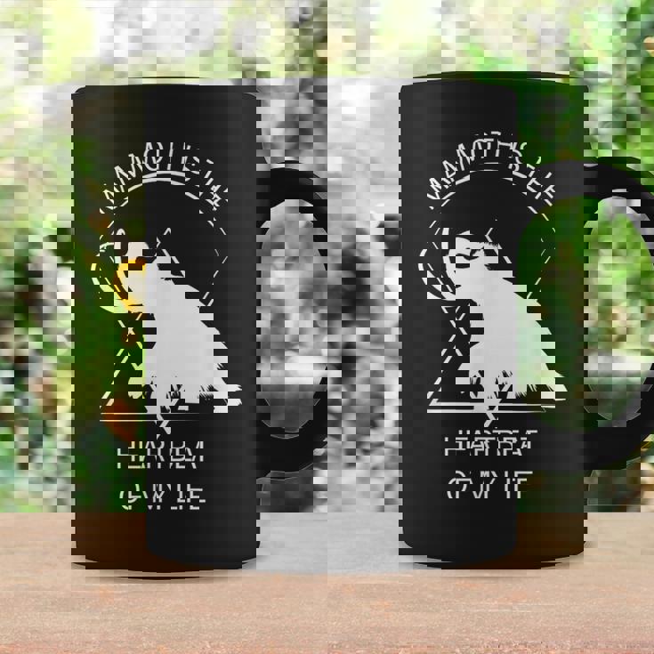 面白いマムート石器時代の氷河期デザイン 先史時代のデザイン コーヒーマグ ギフトのアイデア