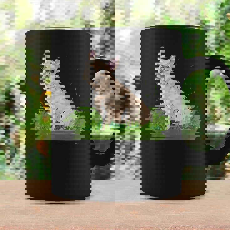 面白い手描きの犬-フレンチブルドッグ愛好家の贈り物 French Bulldogs Lovers コーヒーマグ ギフトのアイデア