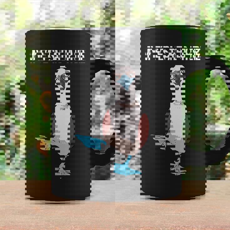 面白い鳥の贈り物女性男性アオアシカツオドリ コーヒーマグ ギフトのアイデア