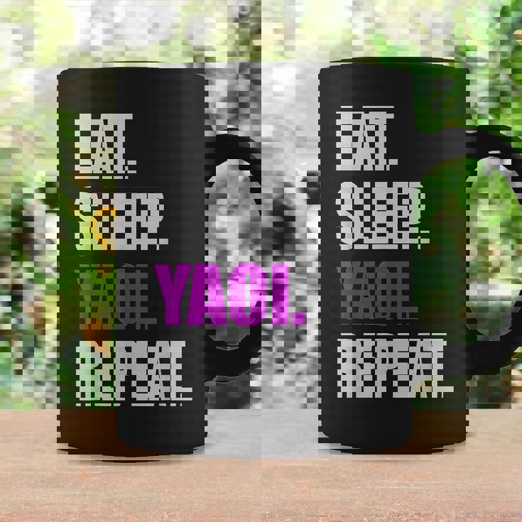 食べて寝てヤオイリピートヤオイボーイの恋愛漫画 コーヒーマグ ギフトのアイデア