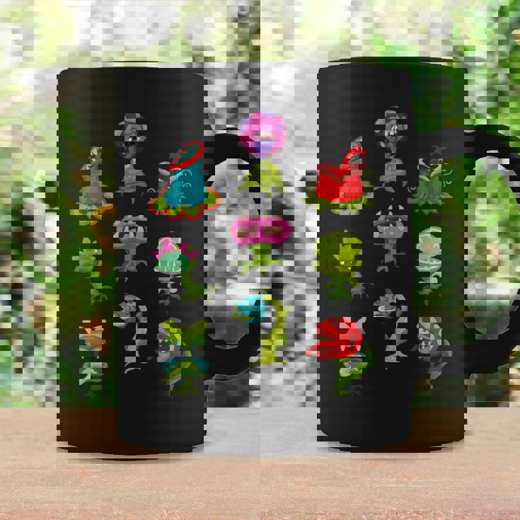 食虫植物 恋人 キッズ サラセニア ヴィーナス ハエトラップ コーヒーマグ ギフトのアイデア