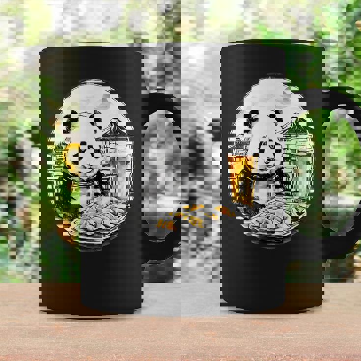 餃子 パンダ おもしろ 面白い ギョーザ ビール 和風 コーヒーマグ ギフトのアイデア