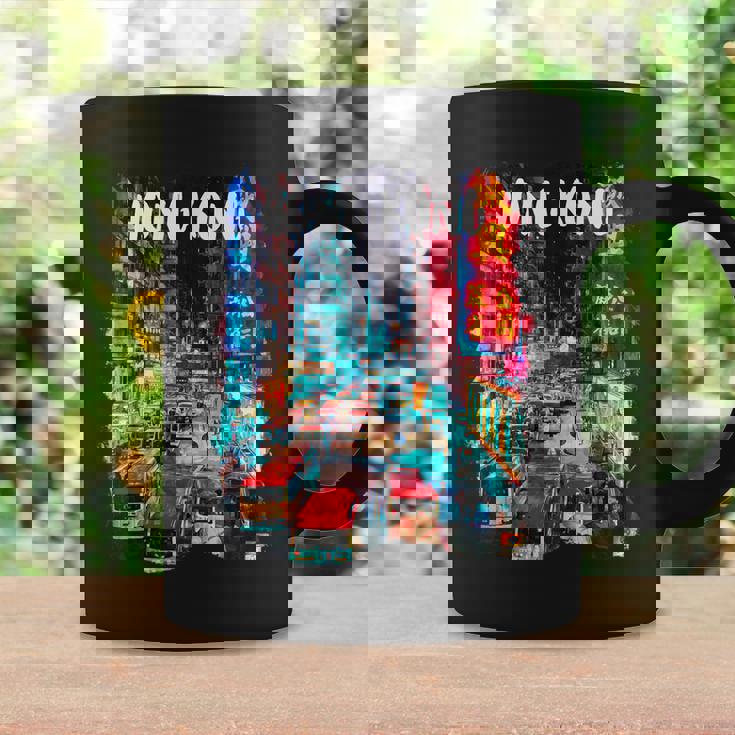 香港のお土産-夜の香港 コーヒーマグ ギフトのアイデア