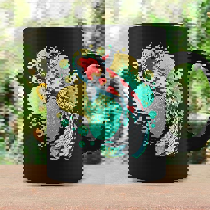 鯉 鯉 ジャパン 鯉 魚 エステ ベイパーウェーブ コーヒーマグ ギフトのアイデア