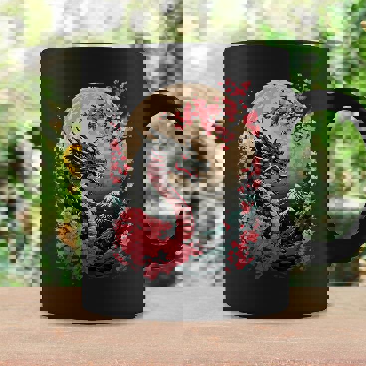 黒龍 桜 日本 美学 日本龍 コーヒーマグ ギフトのアイデア