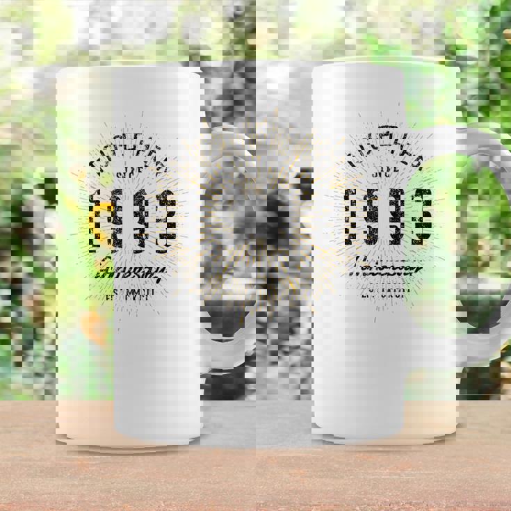 1993年から一緒にいるカップルの記念日のデザイン コーヒーマグ ギフトのアイデア