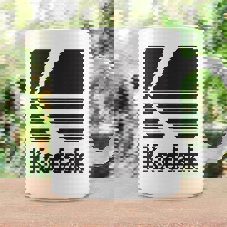 80年代ヴィンテージコダックロゴ ブラック コーヒーマグ ギフトのアイデア