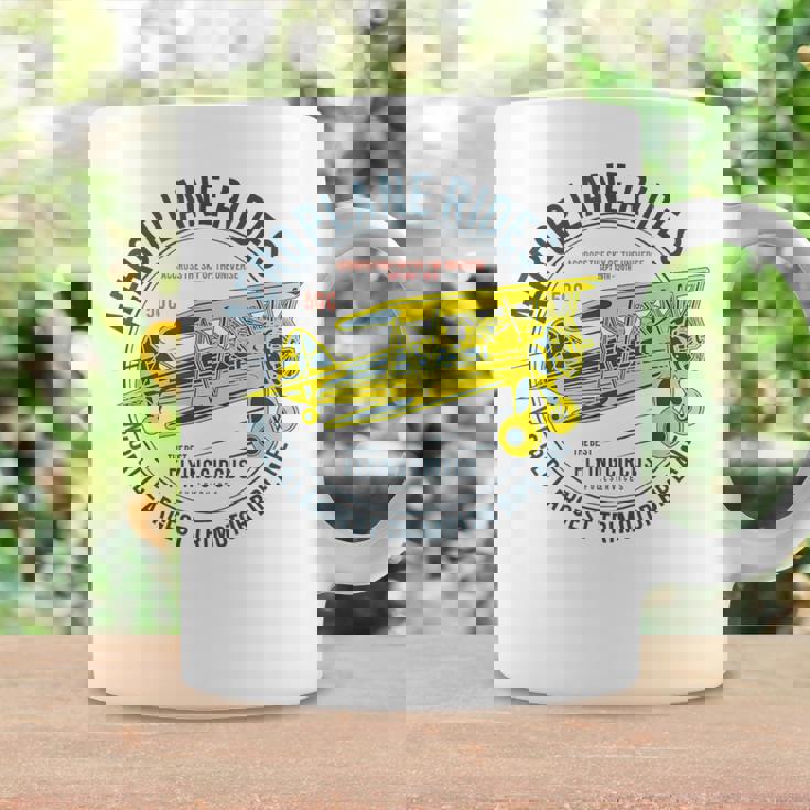 Aeroplane Rides カスタム フライングサーカス 複葉機 コーヒーマグ ギフトのアイデア