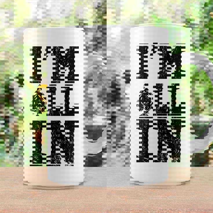 Im All In ポーカーシャツ ポーカープレーヤー コーヒーマグ ギフトのアイデア