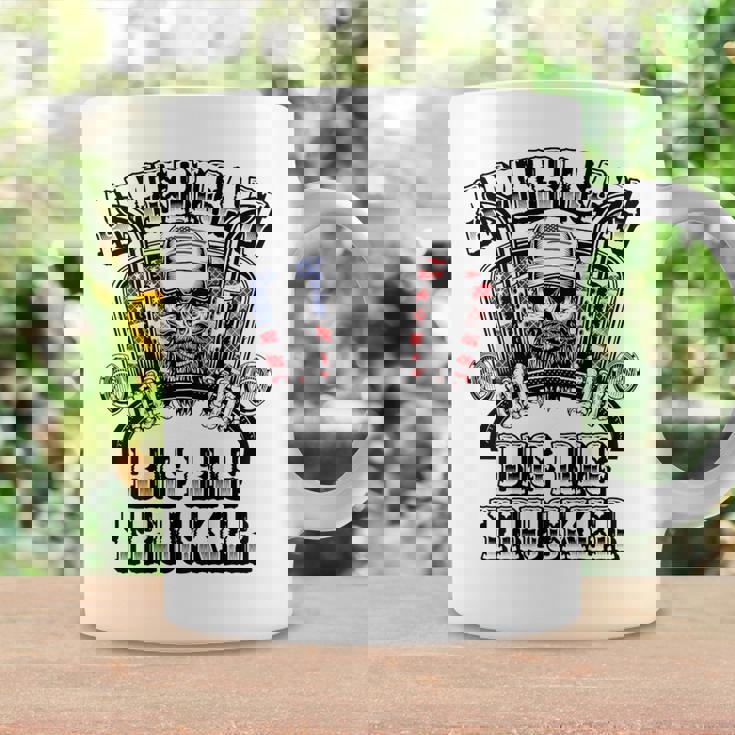 American Big Rig Trucker Heavy Haulage バックプリント コーヒーマグ ギフトのアイデア