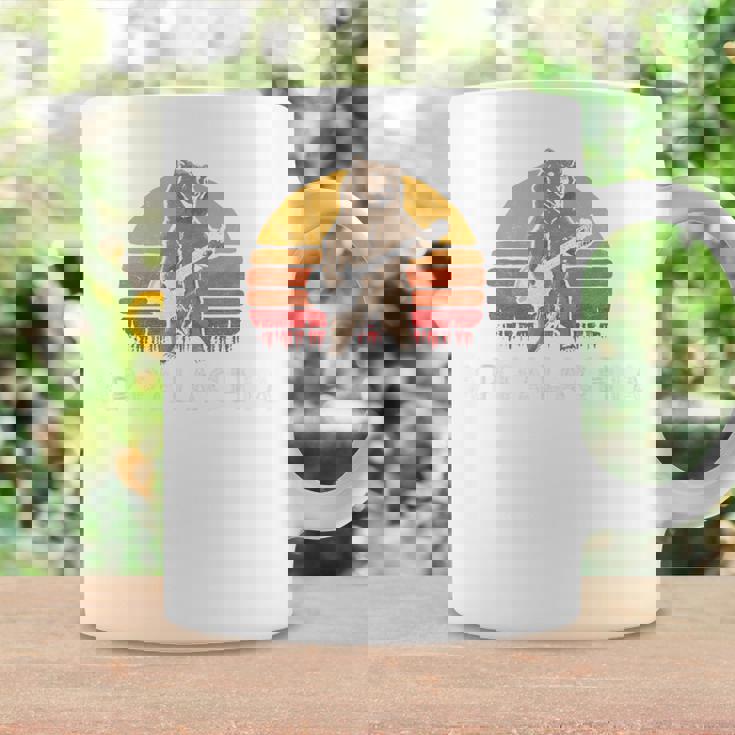 Appalachia Bluegrass Banjo Bear Retro コーヒーマグ ギフトのアイデア