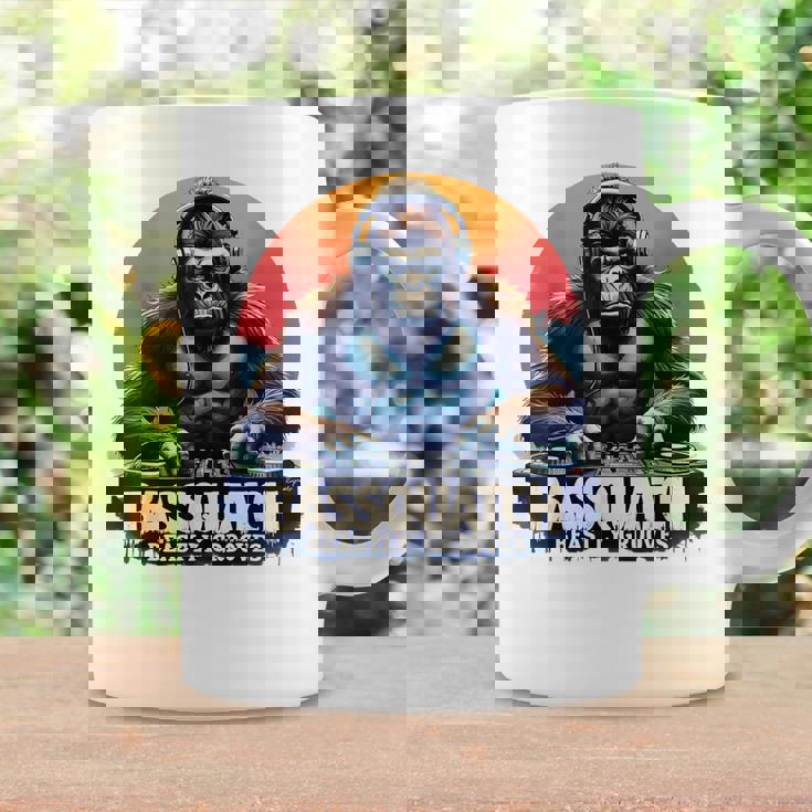 Bassquatch – Groovyasquatch Djデザイン 音楽愛好家向け コーヒーマグ ギフトのアイデア