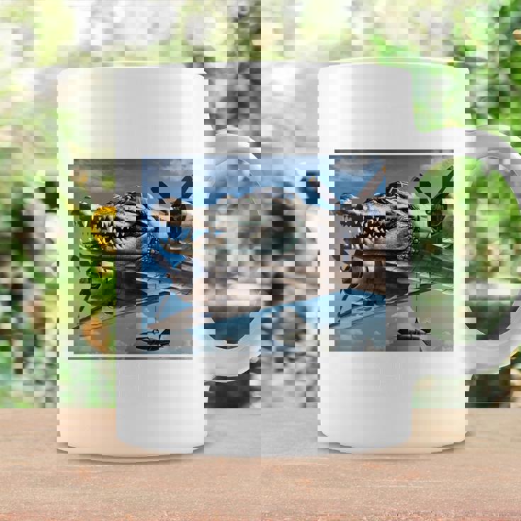 Bombardino Crocodilo イタリアンブレインロットミーム 長袖tシャツ コーヒーマグ ギフトのアイデア