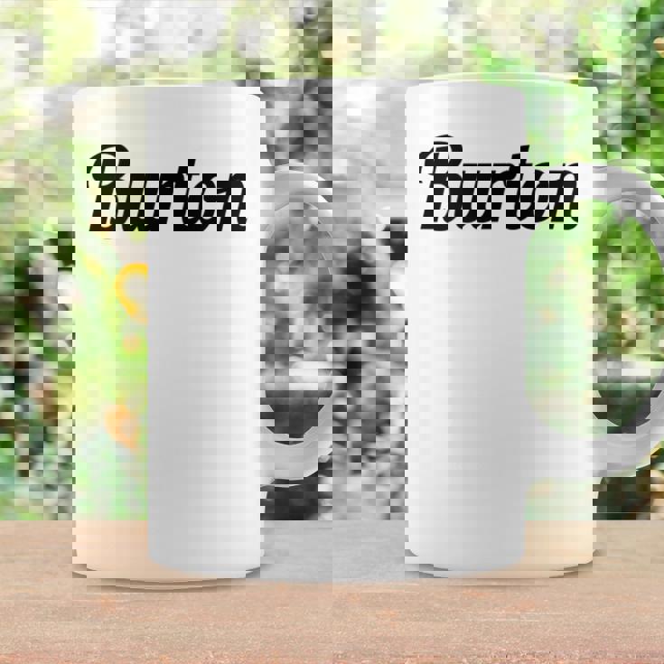 Burton バートン の名前を言うトップ コーヒーマグ ギフトのアイデア