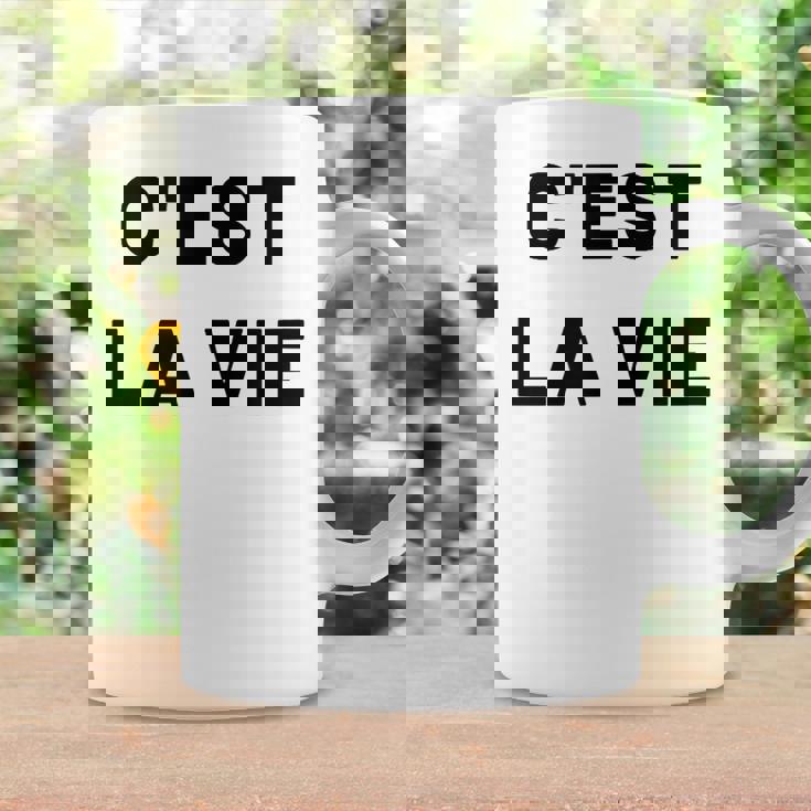 C'est Laie フランス語格言グラフィックデザイン コーヒーマグ ギフトのアイデア