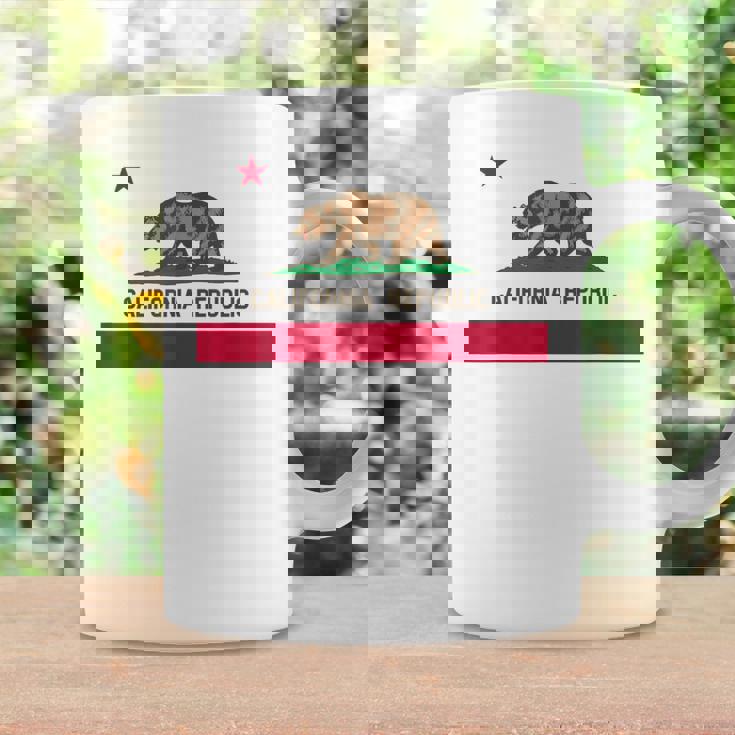 California Republic ノベルティ カリフォルニアベア カリフォルニアフラッグ コーヒーマグ ギフトのアイデア
