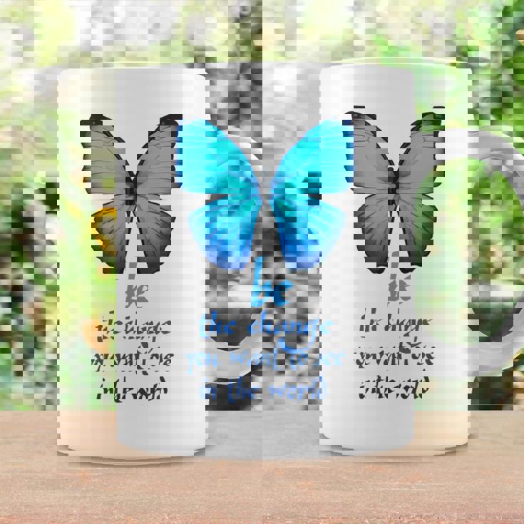 Be The Change 蝶 コーヒーマグ ギフトのアイデア
