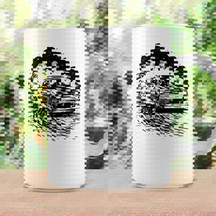 Coche Deportivo Drift Racing Hombres Niños Gráfico Taza de café Ideas de regalos