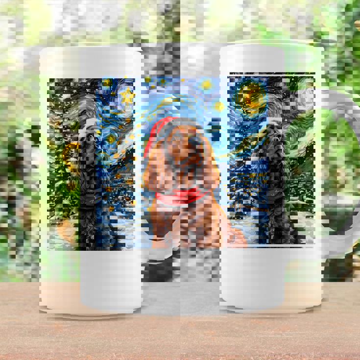 Cockerpanieltarry Night Christmasan Gogh Doganta Hat 長袖tシャツ コーヒーマグ ギフトのアイデア