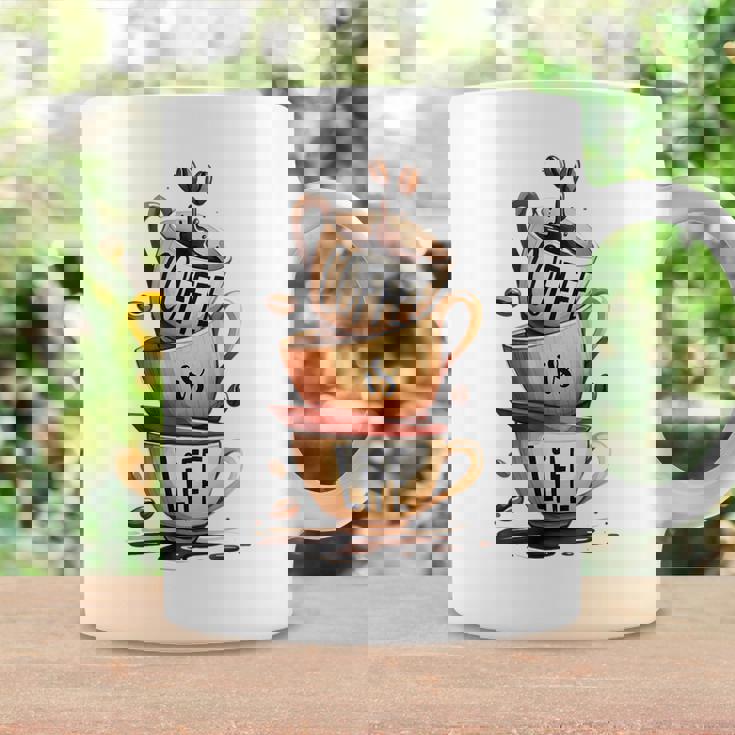 Coffee Is Life 愉快なコーヒー好きのギフト コーヒーマグ ギフトのアイデア