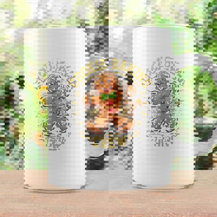 Cookie Baking Crew ジンジャーブレッドマン おもしろクリスマスベーキング 長袖tシャツ コーヒーマグ ギフトのアイデア