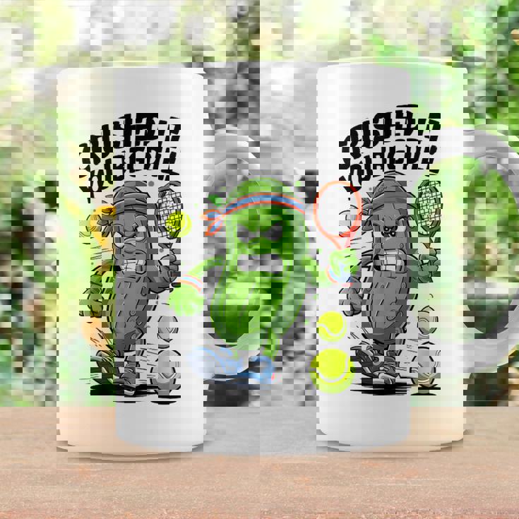Crushed It You Big Dill Pickle Tennis コーヒーマグ ギフトのアイデア
