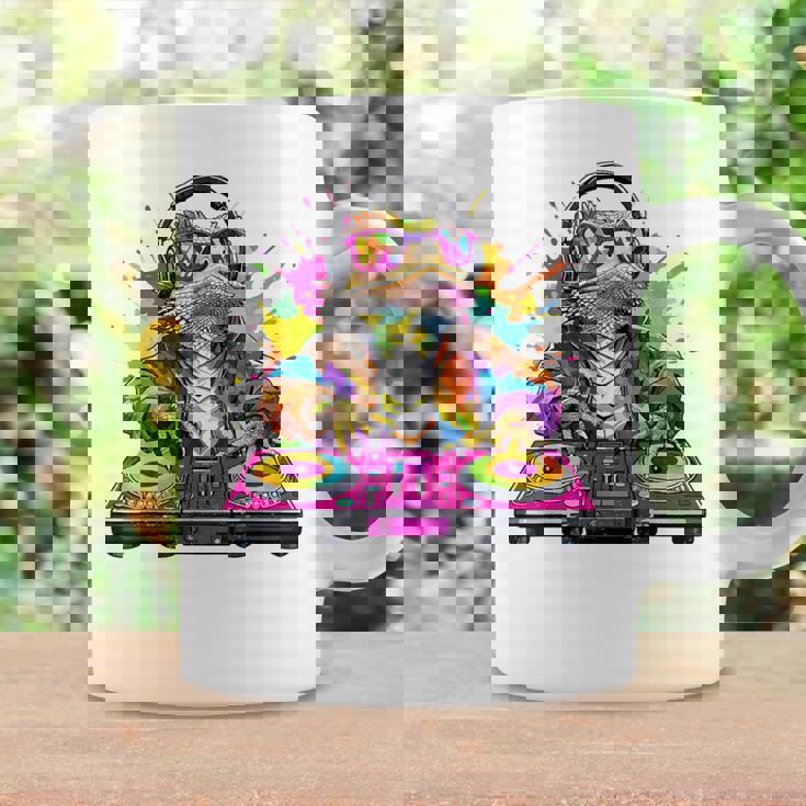 Dj フトアゴヒゲトカゲ 音楽愛好家のキッズ ディージェイ コーヒーマグ ギフトのアイデア