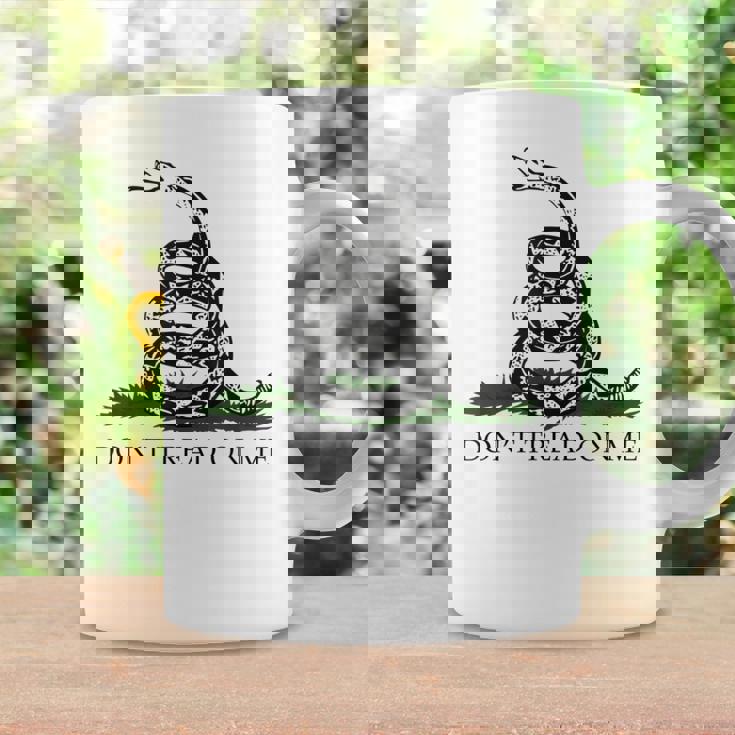 Don't' Tread On Me シャツ メンズ ガズデンフラッグ ブラック スネーク コーヒーマグ ギフトのアイデア