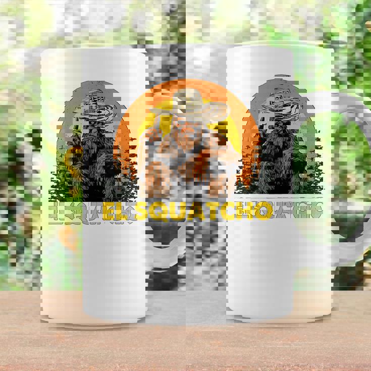 Elquatcho 面白いシンコ・デ・マヨ ビッグフット サスカッチ コーヒーマグ ギフトのアイデア