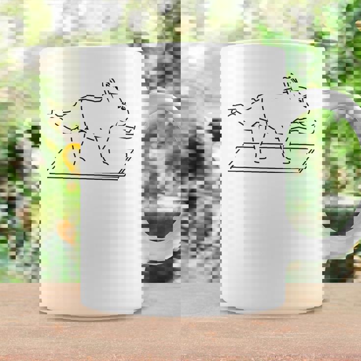 French Bulldog Frenchie Yoga フレンチブルドッグヨガ コーヒーマグ ギフトのアイデア