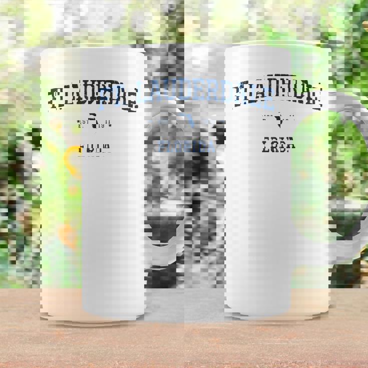 Ft Lauderdale スポーツアパレル フィットネス レトロ コーヒーマグ ギフトのアイデア