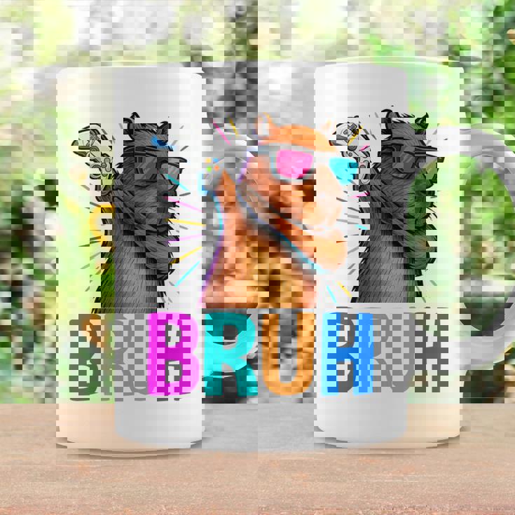 Capybara Gamer Meme Cool Gaming Humor Animal Lover 長袖tシャツ コーヒーマグ ギフトのアイデア