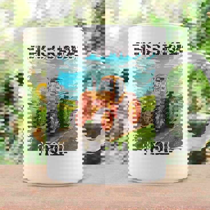 Farming Farmers This Is How I Roll トラクター コーヒーマグ ギフトのアイデア