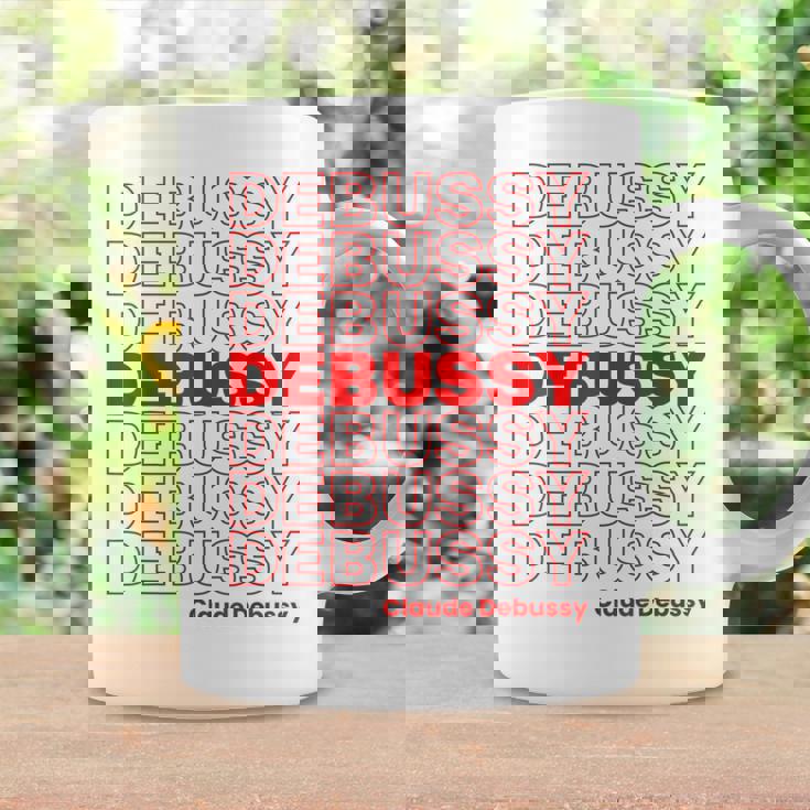 クロード ドビュッシー クラシック音楽作曲家 Thank You Meme コーヒーマグ ギフトのアイデア