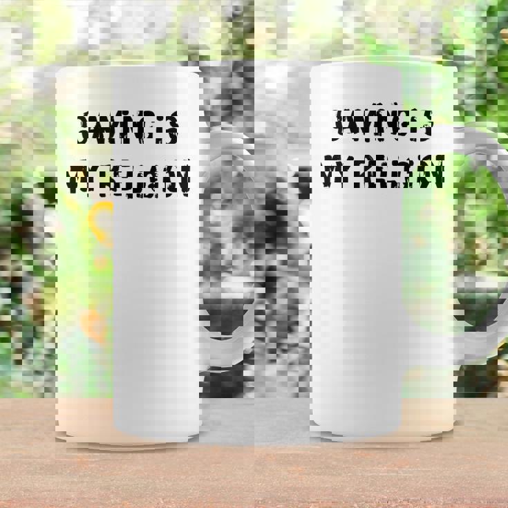 Gaming Is My Religion 面白いオタクゲームステートメント コーヒーマグ ギフトのアイデア