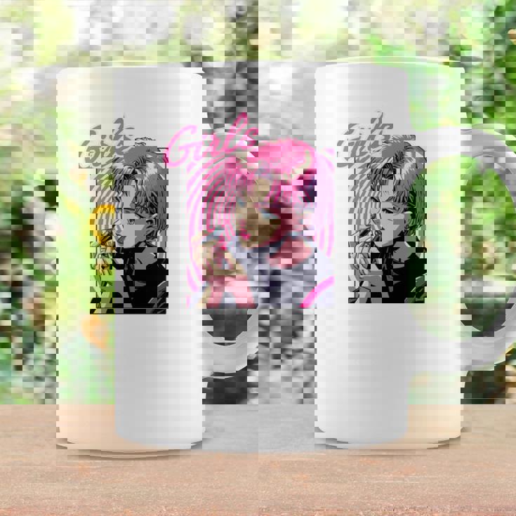 Girls Eat Out 面白いレトロデザイン 長袖tシャツ コーヒーマグ ギフトのアイデア