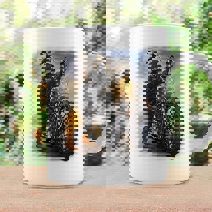 Gorilla ライディングチョッパー オートバイ コーヒーマグ ギフトのアイデア