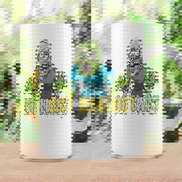 Got Brains Hungry Zombie ハロウィン 漫画 ゾンビ コーヒーマグ ギフトのアイデア