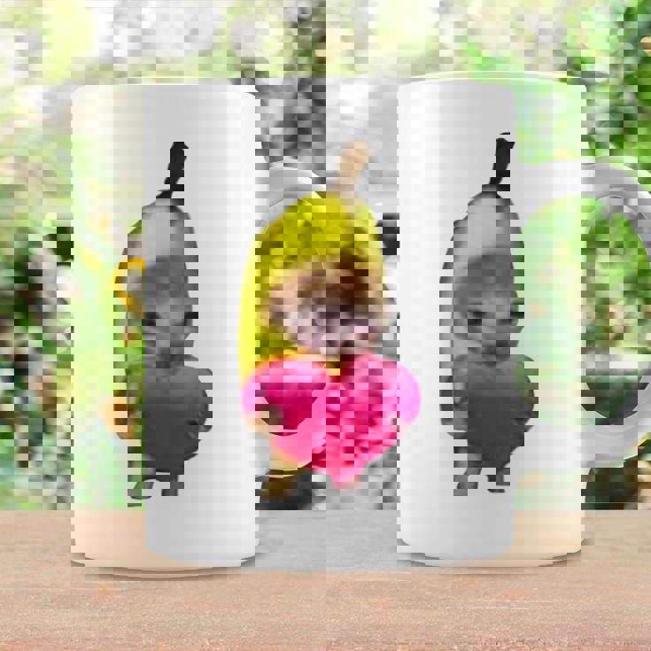 Happy Banana Cat コーヒーマグ ギフトのアイデア