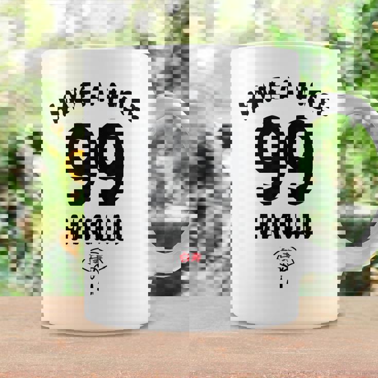 Have A Nice Hakuju 白寿 誕生日 誕生日おめでとう ネタ ジョーク ギャグ お笑い ツッコミ おもしろ コーヒーマグ ギフトのアイデア