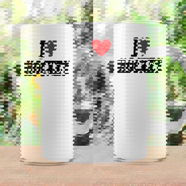 I Heart Hockey コーヒーマグ ギフトのアイデア