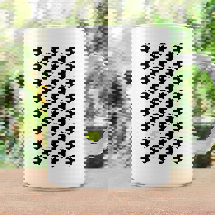 Heart Yellow 長袖tシャツ コーヒーマグ ギフトのアイデア