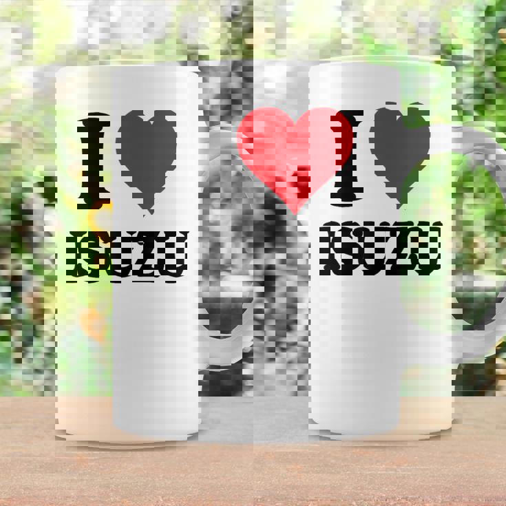I Heart いすゞ ファーストネーム I Love パーソナライズ コーヒーマグ ギフトのアイデア