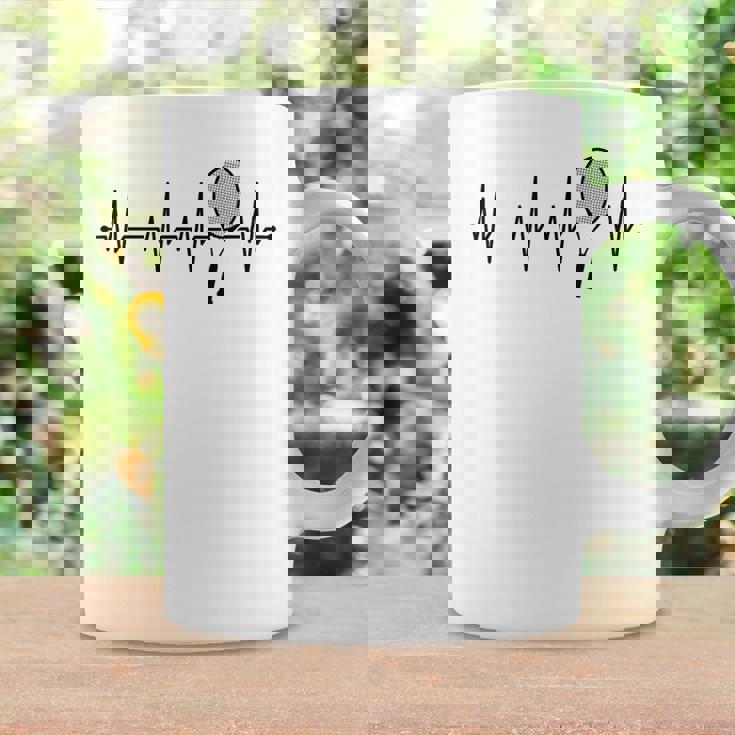 Heartbeat Ecg テニスラック メンズ レディース キッズ コーヒーマグ ギフトのアイデア