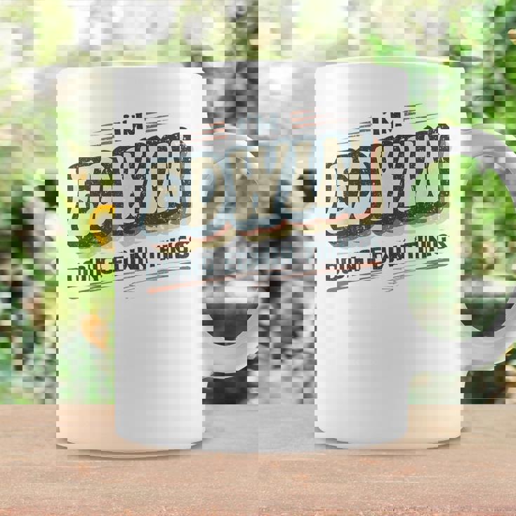 I'm Edwin Doing Edwin Things Edwin 名前 コーヒーマグ ギフトのアイデア