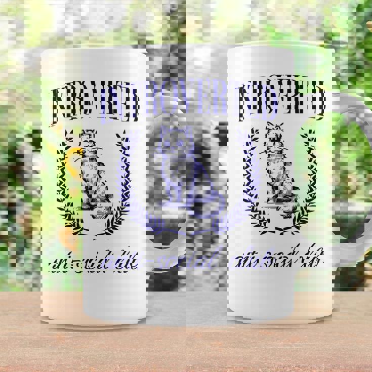 Introverted Antiocial Club 長袖tシャツ コーヒーマグ ギフトのアイデア