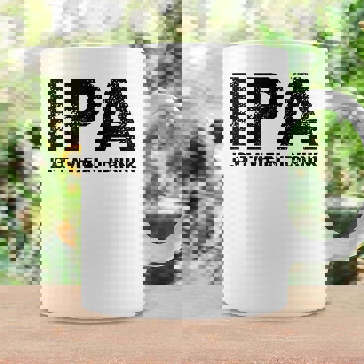 Ipa Lot When I Drink Beer Drinking コーヒーマグ ギフトのアイデア