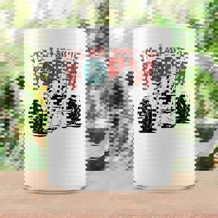 It's All About The Form デッドリフティング トランプ ワークアウト ジム 面白い 長袖tシャツ コーヒーマグ ギフトのアイデア